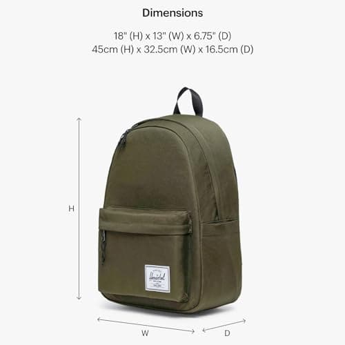 Herschel Supply Co. Classic Backpack, Ivy Green, XL - 30L — view 5