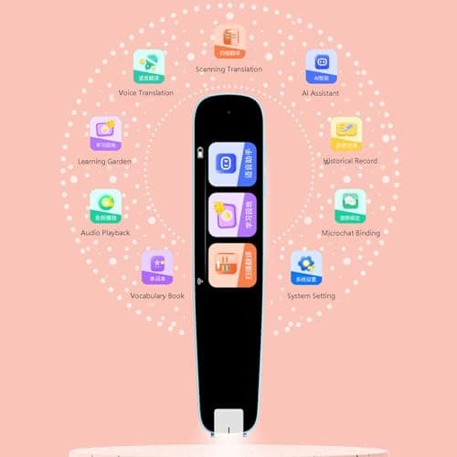 WiFi Scanning Pen, Intelligent Reader Electronic Dictionary Language Translator, Portable Learning Device, Built in Battery for Students English Learning — view 6