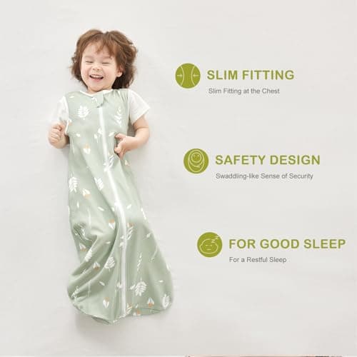 Nivolltha Baby Sleeping Bag 1 TOG Cotton Foliage L — view 2
