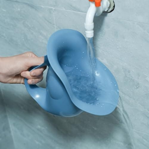 Portable Potty - Small Top Hat Toilet for Elimination Communication, Cute Fish Design, Non-Slip Base, Training Seat, Diaper Free EC Bowl, Travel Pee Pot for Boys Girls, RV Car Camping — view 6