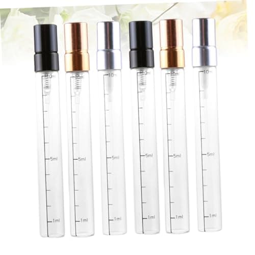 PLAFOPE 6 Pack 10ml Scale Face Spray Bottles Mini Compact Refillable Perfume Dispenser for Travel Makeup — view 4