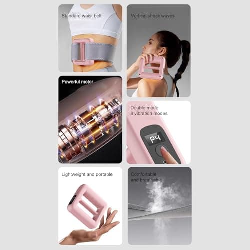 Ylnailky Multifunctional Full-Body Fascia Ring - Silent Cordless Deep Tissue Massage Device,Portable Fascia Massaging Machine for Youth Athletes Grandma Teens Grandpa Men Dad — view 4