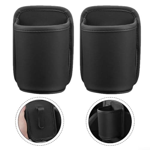 Car Door Drink Organizer 2 Pack For Back Seat Area Fits Water Bottles Bottles And Energy Drink Cans In Door Pockets — view 3