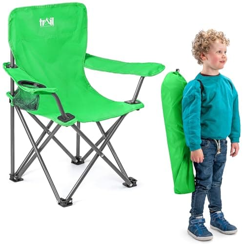 Trail Eagle Kids Camping Chair, Green