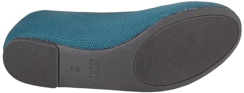 Amazon Essentials Women's Knit Ballet Flat, Dark Turquoise, 6 UK Wide — view 4