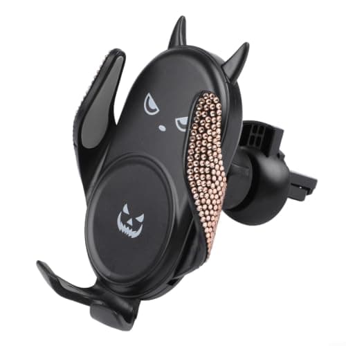 Bling Car Phone Mount Suction Cup Dashboard(White) — view 3
