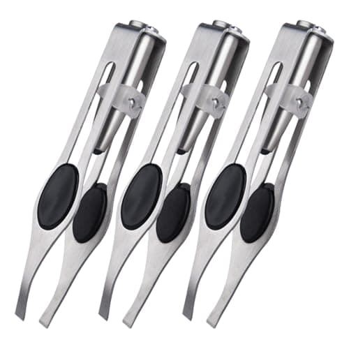Tweezers for Women with Light Stainless Steel Precise Professional