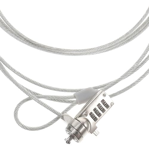 Steel Laptop Security Lock Cable with 10000 Combinations for Projector