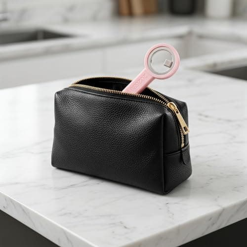 2pcs Pink Magnetic Nail Polish Tool Kit for Cat Eye Art Travel — view 5