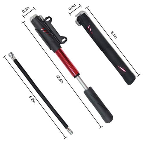 CHUMXINY Bike Repair Kit, 16-in-1 Bike Repair Tool, 120Psi Mini Bicycle Pump, Tire Patch Kit for Mountain and Road Bikes — view 2