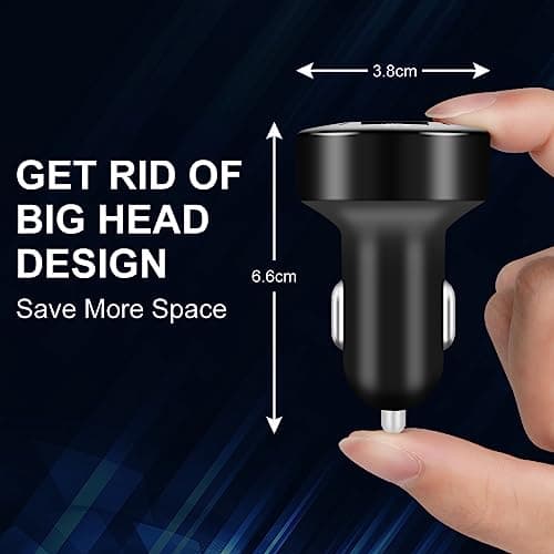 AXFEE 66w USB Car Adaptor, 4 Port USB Car Charger with Quick Charge 3.0 USB — view 2