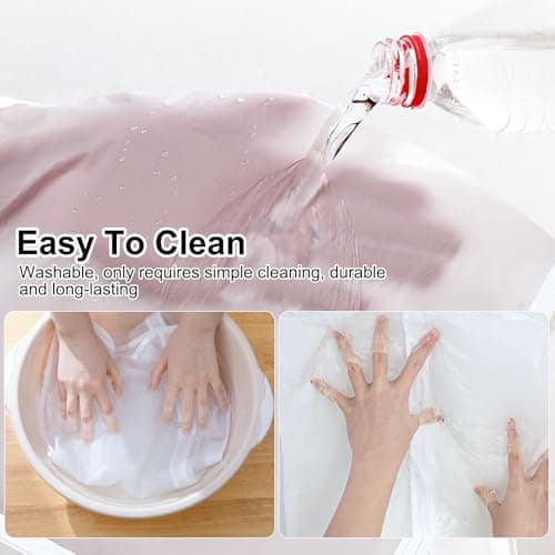 6 Pcs Long Garment Bags 60x100cm Waterproof Zip Clothes Covers — view 3