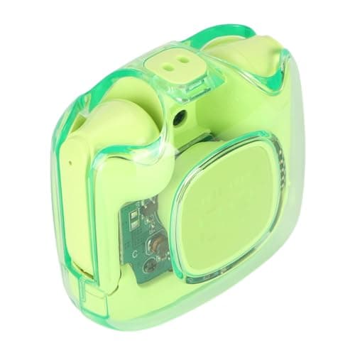 Hamwesh Language Translator Earbuds 144 Languages Two Way Real Time Voice Translation, Noise Reduction Online Translation Device for Travel Business Learning, BT 5.3 with App Touch (Green) — view 4