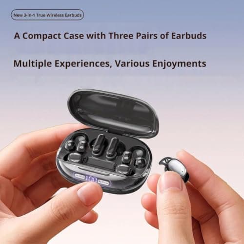 3-in-1 Bluetooth Wireless Earbuds with Chargeable Power Bank Case — view 5
