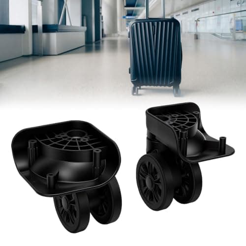 RiToEasysports Luggage Wheels Replacement, Silent ABS Universal Fit — view 5