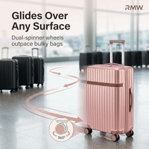 RMW Suitcase 28 Inch Large Hardshell Lightweight Check-in Luggage ABS+PC — view 4