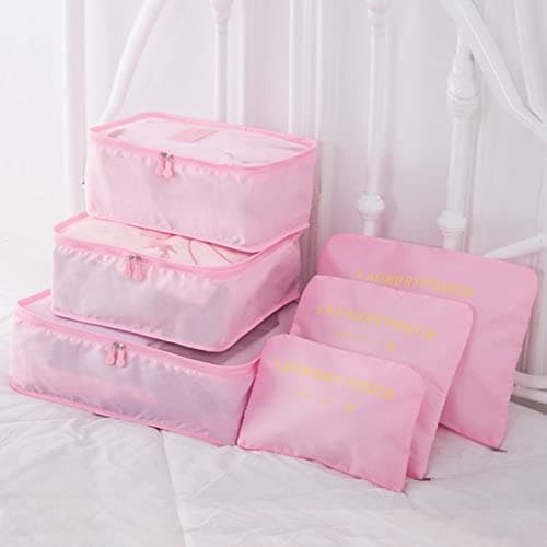 JUJIAN 6Pcs Travel Storage Lock Set For Leather Decorative Organizer Closet Suitcase Pouch Travel Organizer Vest Case Pack 3 — view 3