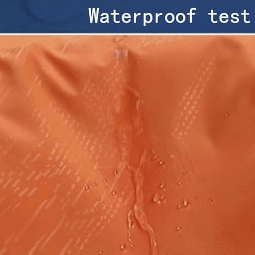 Women's Packable Lightweight Waterproof Jacket With Pocket Hooded Mens Raincoat in a Bag Sun Protection Windproof Outdoor Raincoats Breathable Shell Jacket for Travelling, Camping, (Z3-Yellow, S) — view 4