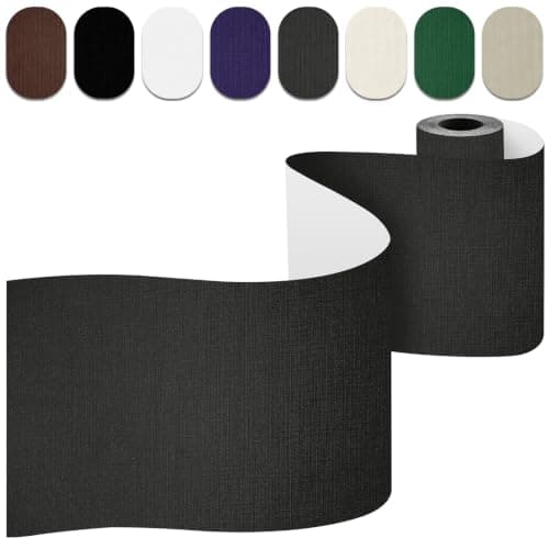Canvas Repair Patches 4 x 79 inch Waterproof Fabric Tape (Grey