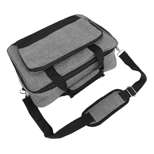 SENECESLI Adjustable Shoulder Strap Projector Bag Securely Holds Projector and Accessories, Spacious Space for AV Cables, 16.0x5.7x11.5in — view 4