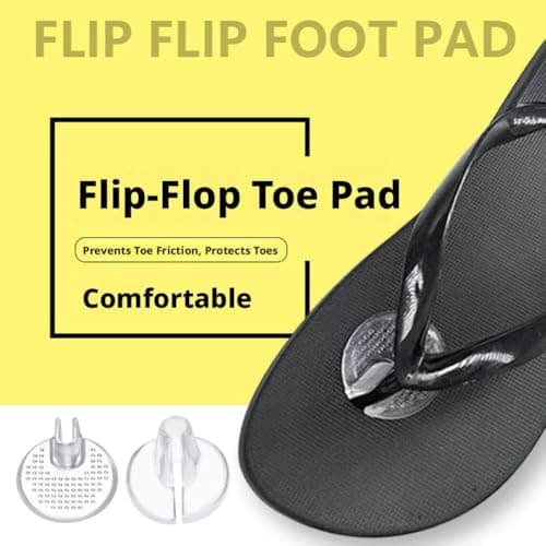 2 Pairs Silicone Thong Sandal Toe Protectors, Flip Flop Toe Post Protectors, Comfortable Cushion Pads for Sandals&Shoe, for Woman & Man, Soft Material, Invisible, for Foot Protection, Easy to Use — view 4