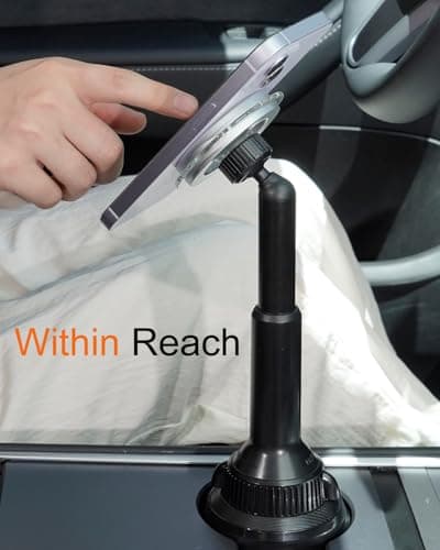 OQTIQ Phone Cup Holder Car Mount Compatible with MagSafe — view 4