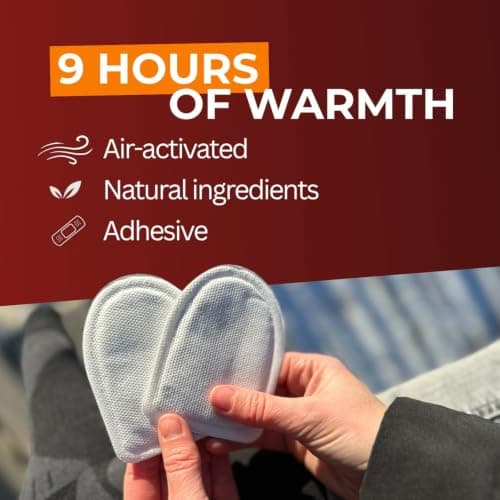 THERMOPAD toe warmers – THE ORIGINAL: 10 or 30 pairs of heat pads for 9 hours of warmth I Ready-to-use foot warmers I Extra warm heating pads – ideal for outdoor activities and ski boots — view 3