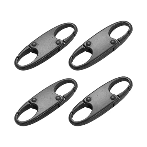 Whispern Cloud 4Pcs Anti-Theft Zipper Lock Clips for Backpack Suitcase