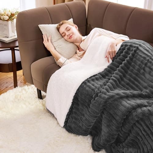WAVVE Throw Blanket Grey Single 130x150 cm — view 6
