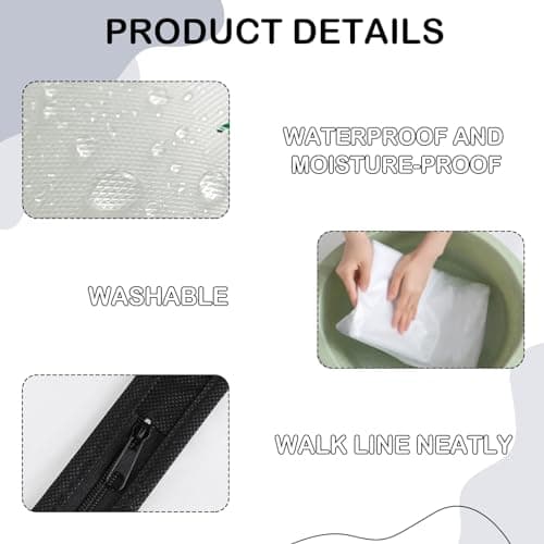 Dress Bags Covers long,2 PCS Dress Covers Garment bags Full Length,Garment Covers Translucent with Zip Waterproof Dustproof Long Dress Bags Covers for Long Dress Shirts Suits Jackets Coats Storage — view 3