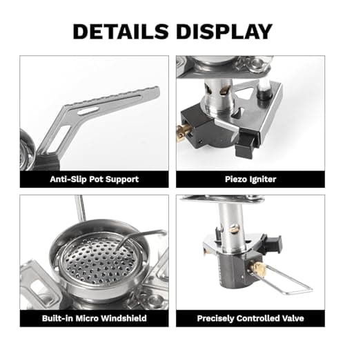 Fire-Maple Torch Gas Stove Ultralight Backpacking Camping Stove 56g — view 2