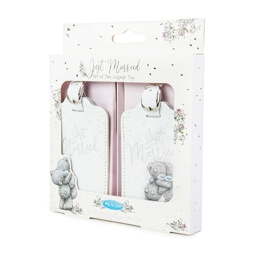 Me to You Tatty Teddy 'Just Married' Set of 2 Luggage Tags - Official Wedding Collection — view 3