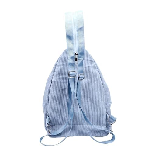 XUMIUZIY 20W Solar Backpack Light Blue Hiking Camping Travel Power — view 4