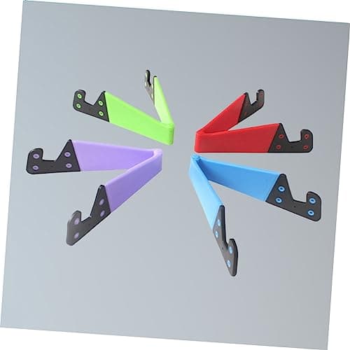 Uonlytech 5 Pack V Shape Foldable Tpr Phone Tablet Stand Holder — view 4