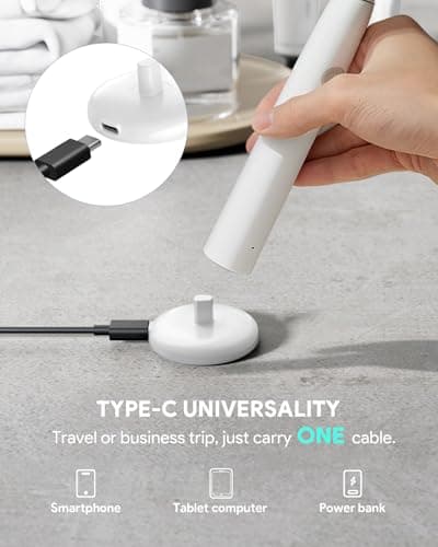 Type-C Electric Toothbrush Charger for Braun/Oral-B, White — view 2