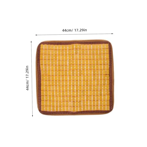 GALPADA Summer Cooling Pad Breathable Seat for Weather Driving Made of Bamboo Material Fits Seats for Summer Road Trips — view 2