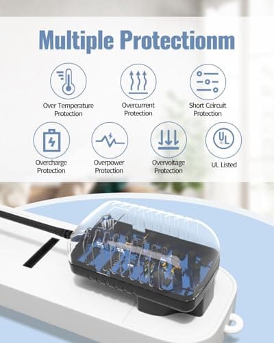 SYWQDFXJ 5V 1A AC Adaptor Charger for Vtech VM5463 Baby Monitor Parent Unit Power Supply UK Plug — view 2
