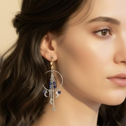 Shimmeroo 8PCS Clip On Earring Converter for Women - Gold — view 4
