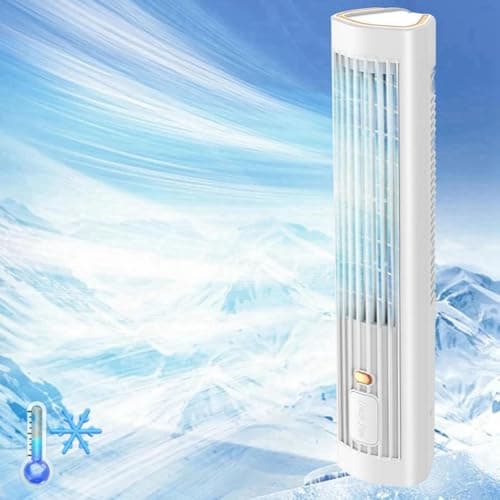 Junterone Cooling Air Conditioner Desk Tower Fan Portable Air Conditioning,Cooling Fan with 3 Speeds Office USB Cooling Fan — view 5