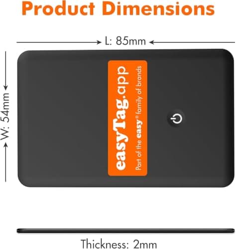 easyTag Wallet Card Tracker, Compatible with Samsung SmartThings — view 4