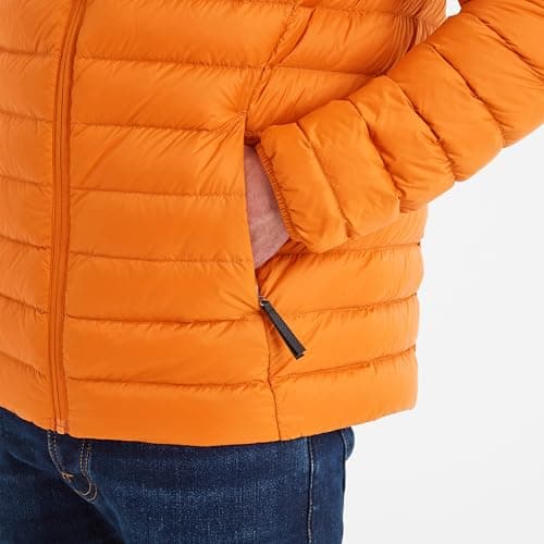 TOG24 North Mens Hood Jacket RDS Duck Down Warm Insulation Packaway Travel — view 6
