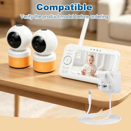 Charger for Vtech Baby Monitor VM5463/5463-2 VM3254/3250/3250-2 DM223/221 — view 6