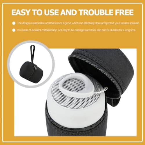Wireless Speaker Case Neoprene Travel Storage Bag for Outdoor Use — view 4