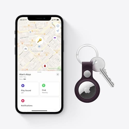 Apple AirTag (1st generation). Track your keys, wallet, luggage, backpack. Replaceable battery. Water-resistant. One-tap set up with iPhone or iPad. — view 3
