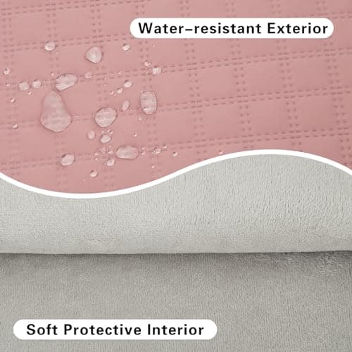 jooeer 13 Inch Laptop Sleeve Case for 13" MacBook Air/Pro M4 M3 M2 M1 13.3" Chromebook Notebook, Protective Waterproof Polyester Padded Computer Cover with Accessory Bag, Pink — view 4