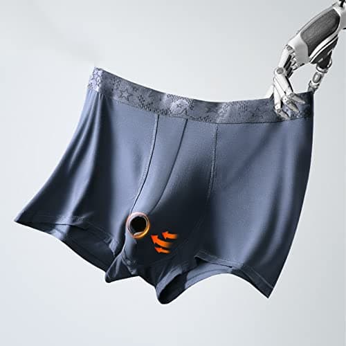 Men Bikini Briefs Mens Quick-Dry Sports Gym Underpant Travel Compact Grey — view 4