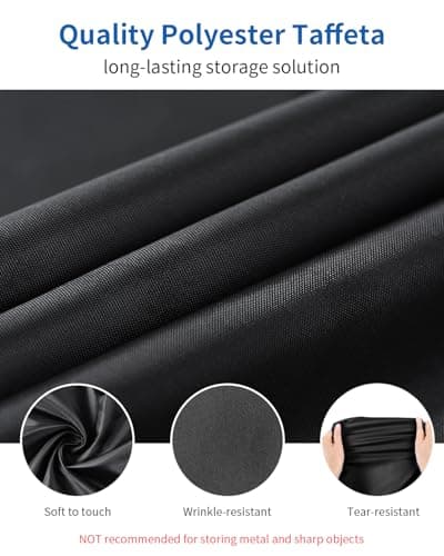 OTraki 2 PCS Travel Laundry Bag 40x50cm Drawstring Storage Bag Dirty Clothes laundry bag Foldable Storage Bag for Toys Camping Holiday Student Dorm College Apartment — view 5