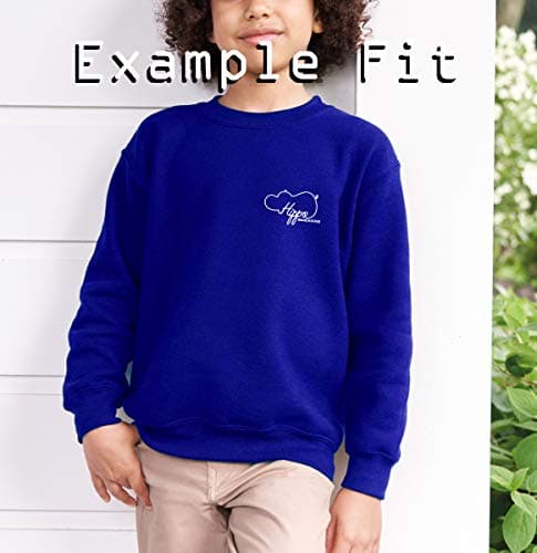 Hippowarehouse I Need a Phone with 500% Battery Kids Children's Unisex Jumper Sweatshirt Pullover Maroon — view 3