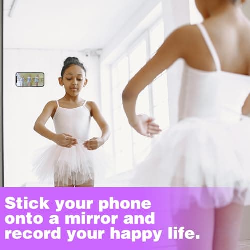 Giantree 2 Pcs Silicone Suction Phone Case Mount, Anti-Slip Hands-Free Mobile Accessory Holder (Purple) — view 2