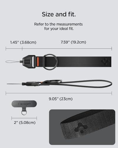 Spigen Universal Phone Lanyard Strap with Keyring Quick Release Connector — view 3